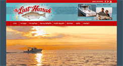 Desktop Screenshot of lasthurrahcharters.com
